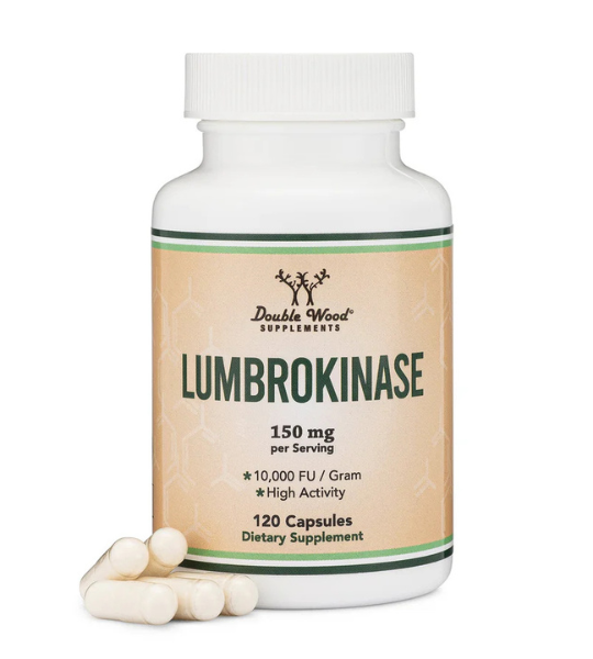 Double Wood Supplements, Lumbrokinase, 150 mg, 120 Capsules in Pakistan