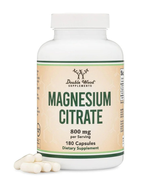 Double Wood Supplements, Magnesium Citrate, 800 mg, 180 Capsules in Pakistan