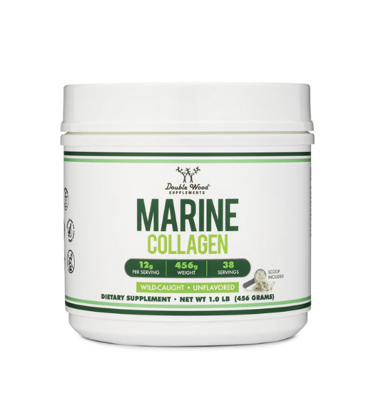 Double Wood Supplements, Marine Collagen Powder 456g in Pakistan