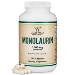 Double Wood Supplements, Monolaurin, 1000 mg, 210 Capsules in Pakistan