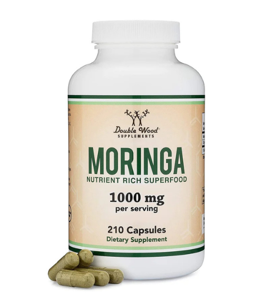 Double Wood Supplements, Moringa, 1000 mg, 210 Capsules in Pakistan