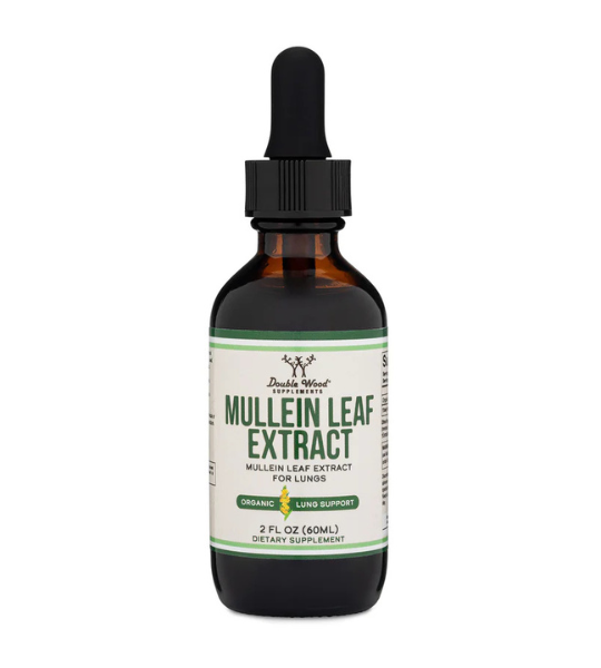 Double Wood Supplements, Mullein Leaf Drops 60ml in Pakistan