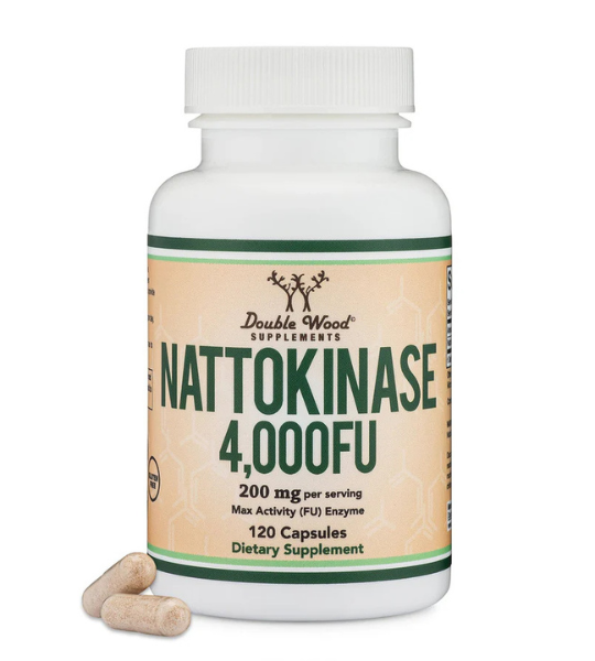 Double Wood Supplements, Nattokinase 4,000FU, 200 mg, 120 Capsules in Pakistan