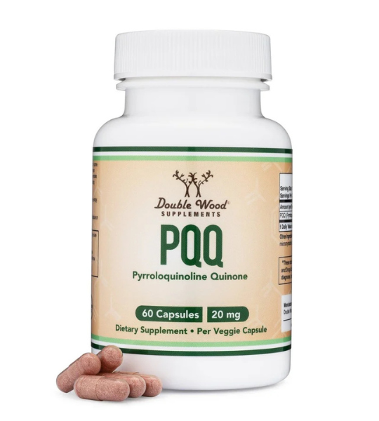Double Wood Supplements, PQQ (Pyrroloquinoline Quinone), 20 mg, 60 Capsules in Pakistan