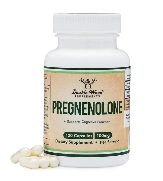 Double Wood Supplements, Pregnenolone, 100 mg, 120 Capsules in Pakistan