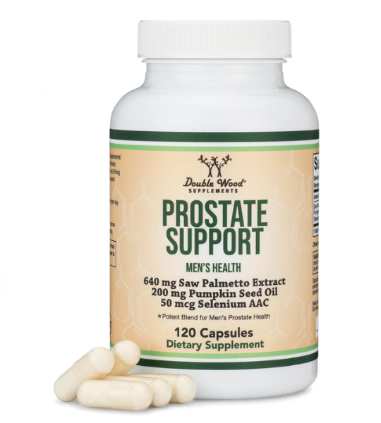 Double Wood Supplements, Prostate Support Men's Health, 120 Capsules in Pakistan