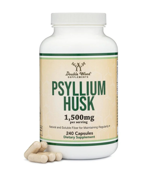 Double Wood Supplements, Psyllium Husk, 1,500 mg, 240 Capsules in Pakistan