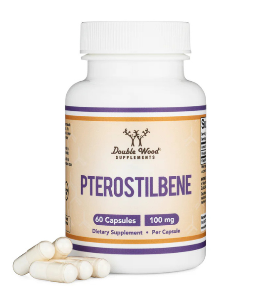 Double Wood Supplements, Pterostilbene, 100 mg, 60 Capsules in Pakistan