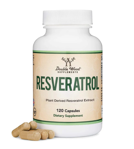Double Wood Supplements, Resveratrol, 500 mg, 120 Capsules in Pakistan