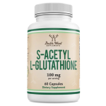 Double Wood Supplements, S-Acetyl L-Glutathione, 100 mg, 60 Capsules in Pakistan