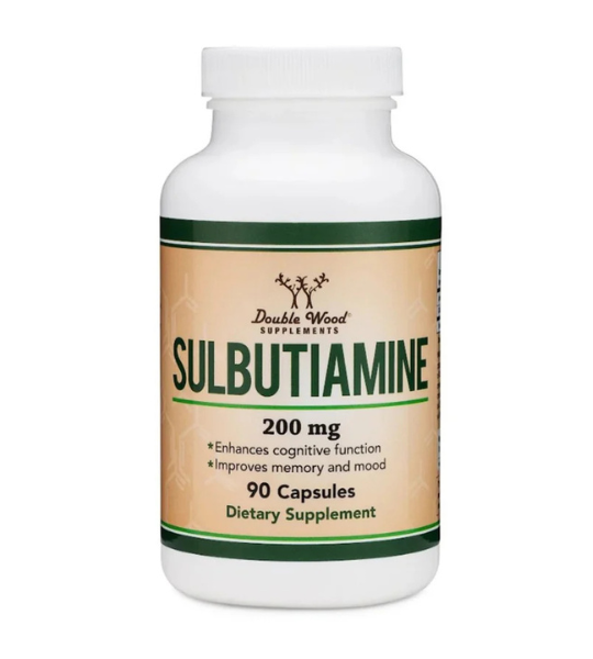 Double Wood Supplements, Sulbutiamine, 200 mg, 90 Capsules in Pakistan