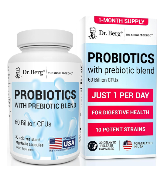 Dr. Berg 60 Billion Probiotic Capsule in Pakistan