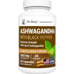 Dr. Berg's Ashwagandha with Black Pepper Capsules in Pakistan