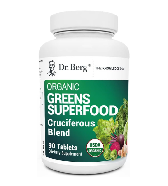 Dr. Berg's Organic Cruciferous Support Tablets in Pakistan