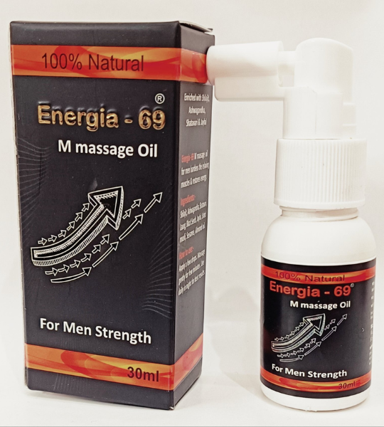 Energia-69 M Massage Oil in Pakistan