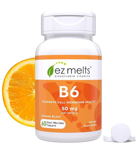 EZ Melts B6 as Pyridoxine 50 mg in Pakistan
