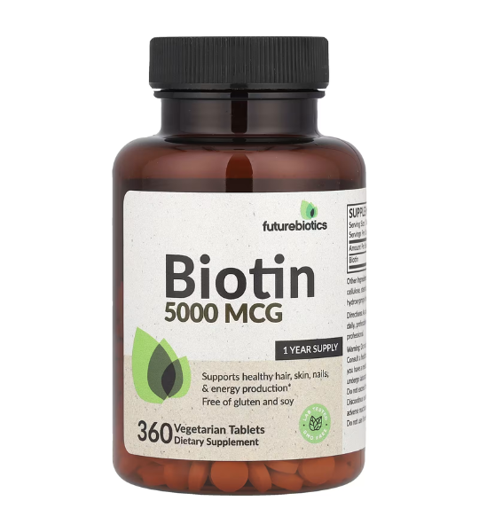 Futurebiotics, Biotin, 5,000 mcg, 360 Vegetarian Tablets in Pakistan