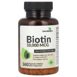 Futurebiotics, Biotin, High Potency, 10,000 mcg, 360 Vegetarian Tablets in Pakistan