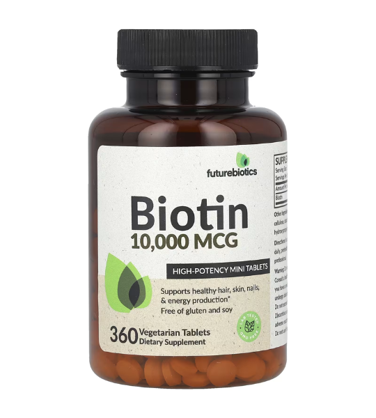 Futurebiotics, Biotin, High Potency, 10,000 mcg, 360 Vegetarian Tablets in Pakistan