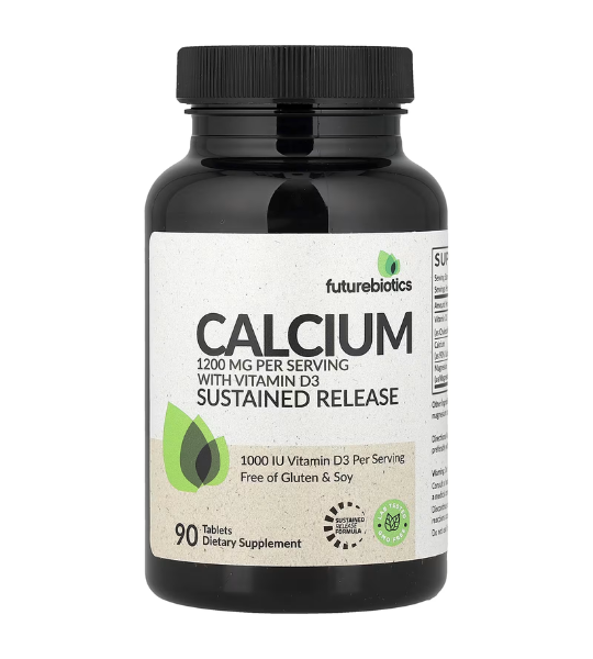 Futurebiotics, Calcium With Vitamin D3, Sustained Release, 90 Tablets in Pakistan