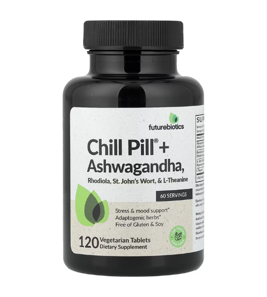 Futurebiotics, Chill Pill® + Ashwagandha, 120 Vegetarian Tablets in Pakistan