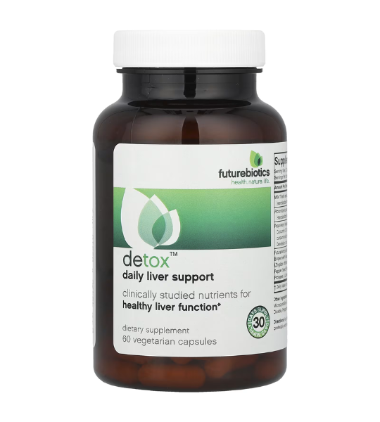 Futurebiotics, Detox™, Daily Liver Support, 60 Vegetarian Capsules in Pakistan