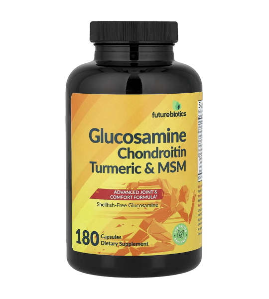 Futurebiotics, Glucosamine, Chondroitin, Turmeric & MSM, 180 Capsules in Pakistan