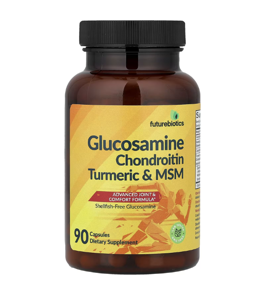 Futurebiotics, Glucosamine, Chondroitin, Turmeric & MSM, 90 Capsules in Pakistan