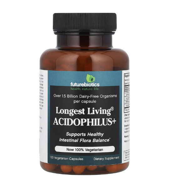 Futurebiotics, Longest Living Acidophilus+, 100 Vegetarian Capsules in Islamabad