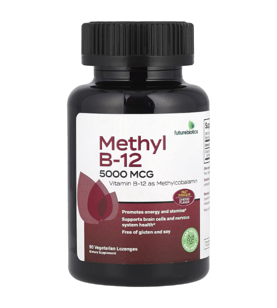 Futurebiotics, Methyl B-12, Cherry, 5,000 mcg, 90 Vegetarian Lozenges in Pakistan
