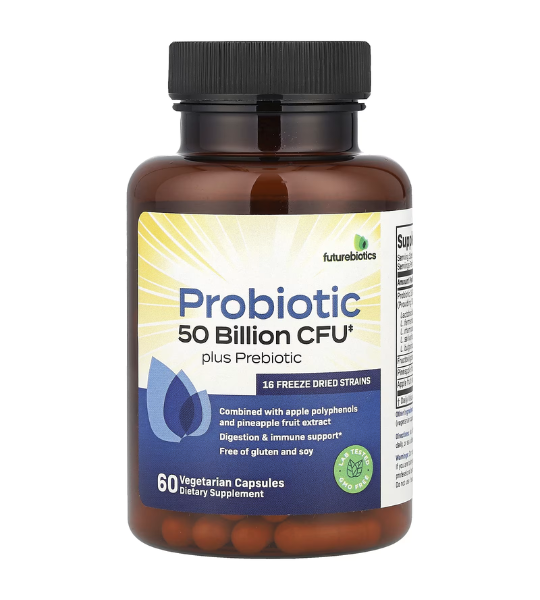 Futurebiotics, Probiotic Plus Prebiotic, 60 Vegetarian Capsules in Pakistan