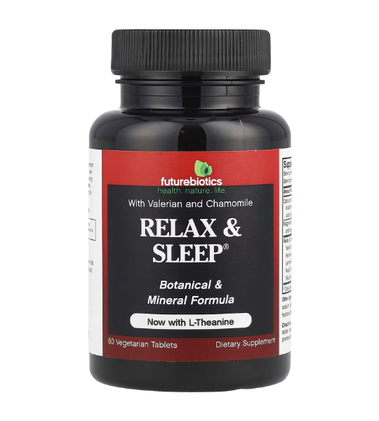 Futurebiotics, Relax & Sleep® with L-Theanine, 60 Vegetarian Tablets in Pakistan
