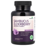 Futurebiotics, Sambucus Elderberry with Zinc & Vitamin C, 60 Vegetarian Capsules in Pakistan