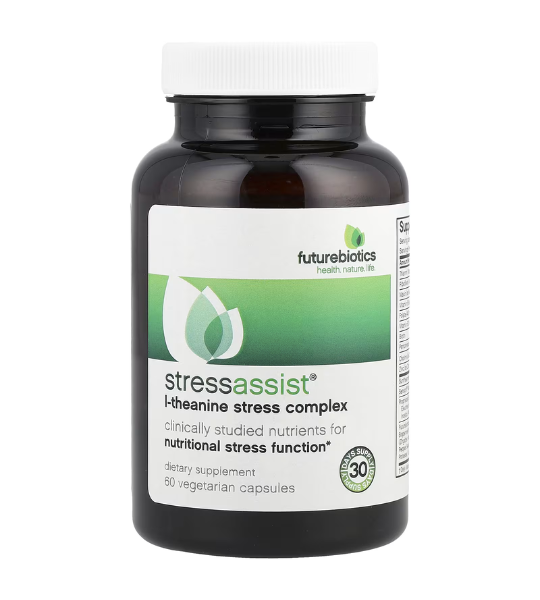 Futurebiotics, Stressassist®, L-Theanine Stress Complex, 60 Vegetarian Capsules in Pakistan