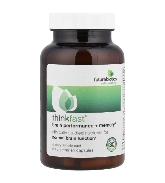 Futurebiotics, ThinkFast®, Brain Performance + Memory, 60 Capsules in Pakistan