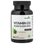 Futurebiotics, Vitamin D3, 250 mcg (10,000 IU), 360 Tablets in Pakistan