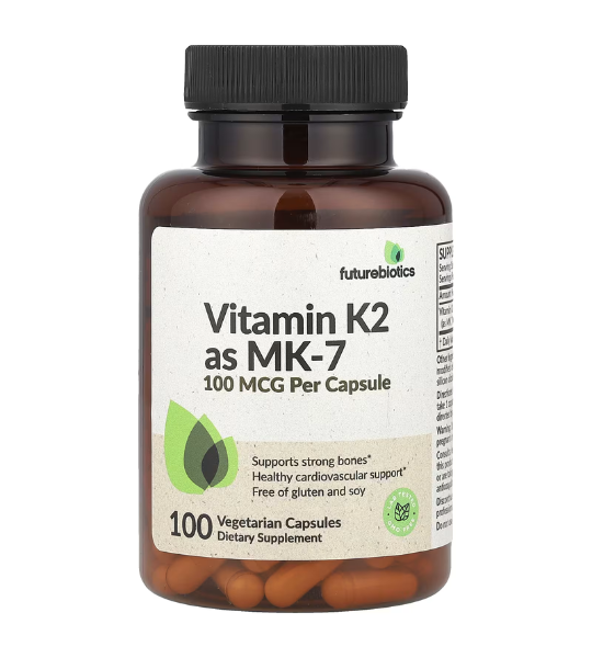 Futurebiotics, Vitamin K2 as MK-7, 100 mcg, 100 Vegetarian Capsules in Pakistan