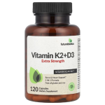 Futurebiotics, Vitamin K2 + D3, Extra Strength, 120 Capsules in Pakistan