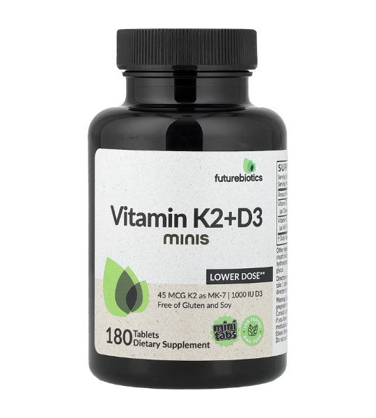 Futurebiotics, Vitamin K2 + D3 Minis, 180 Tablets in Pakistan
