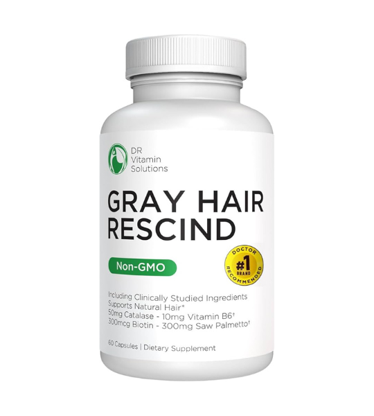 Gray Hair Rescind with Catalase Capsules in Pakistan