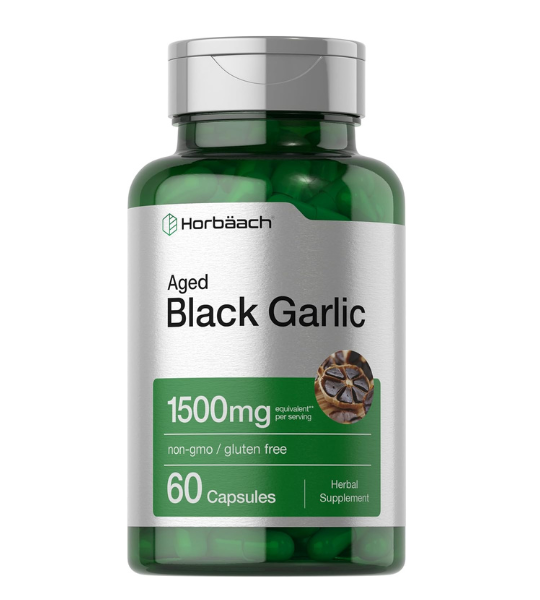 Horbäach Aged Black Garlic 1500mg Capsules in Pakistan