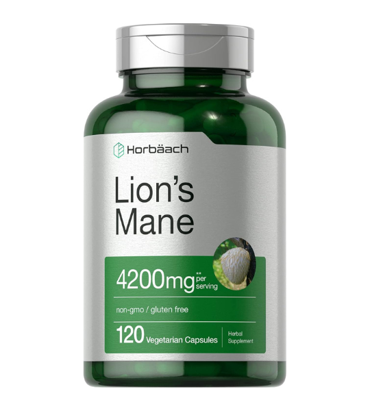 Horbaach Lions Mane Mushroom Extract 4200mg Capsules in Pakistan
