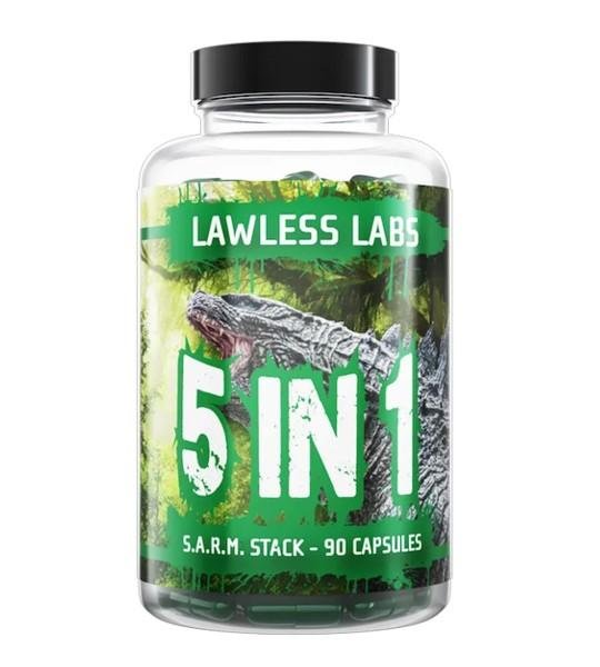 Lawless Labs Godzilla - 5 S.A.R.M. STACK 90 Capsules in Pakistan