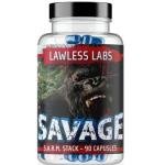 Lawless Labs SAVAGE - 3 S.A.R.M. STACK 90 Capsules in Pakistan