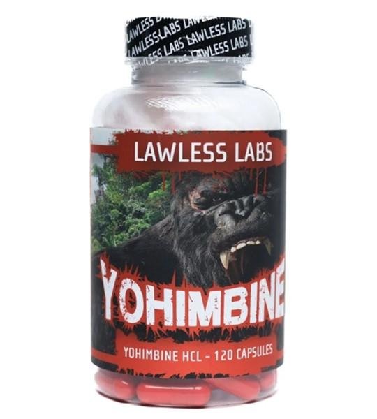 Lawless Labs YOHIMBINE HCL -5 MG 120 Capsules in Pakistan