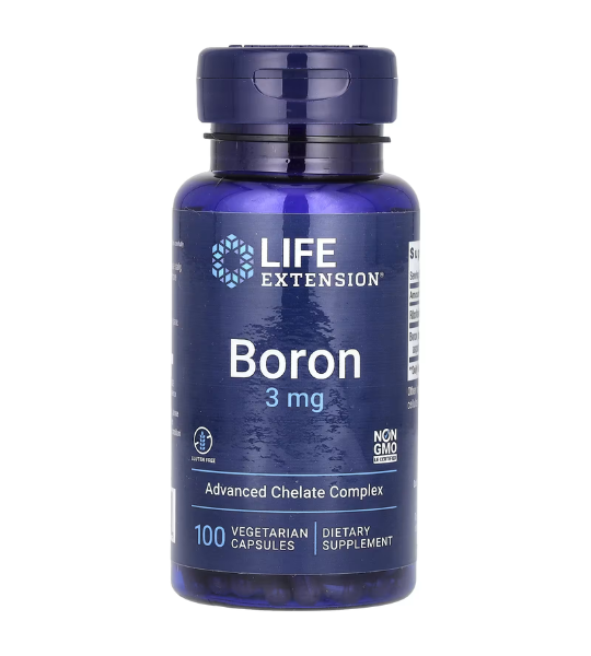Life Extension, Boron, 3 mg, 100 Vegetarian Capsules in Pakistan