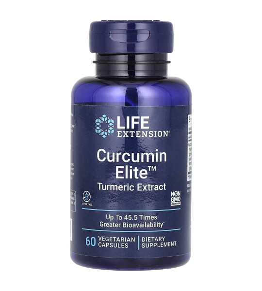 Life Extension, Curcumin Elite, Turmeric Extract, 60 Vegetarian Capsules in Pakistan