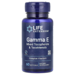 Life Extension, Gamma E, Mixed Tocopherols & Tocotrienols, 60 Softgels in Pakistan