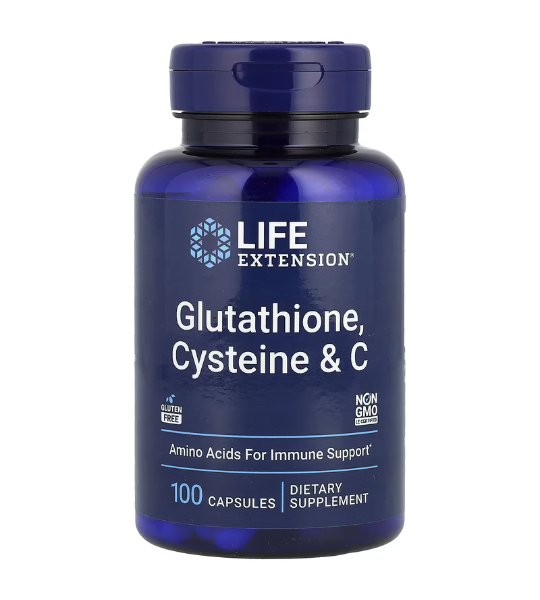 Life Extension, Glutathione, Cysteine & C, 100 Capsules in Pakistan
