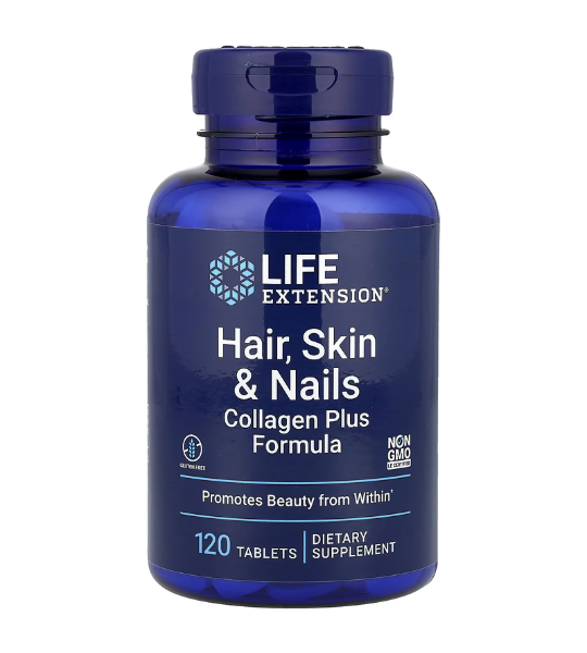 Life Extension, Hair, Skin & Nails, Collagen Plus Formula, 120 Tablets in Pakistan